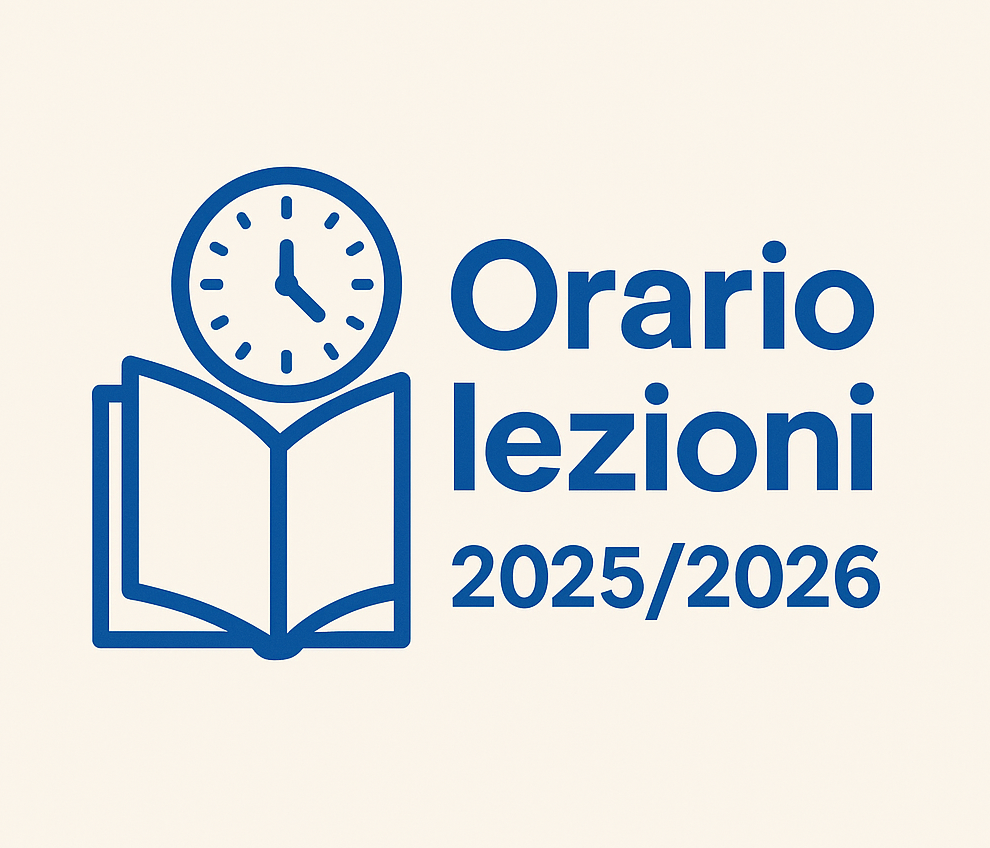 Orario lezioni anno scolastico 2025/2026